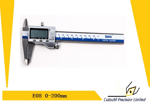E08 0-200mm-Digital Caliper