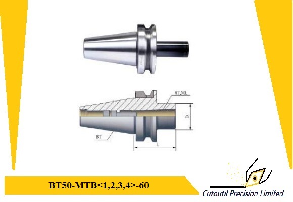 BT40-MTB(1,2,3)-60-Tool Holder